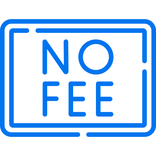 No fees